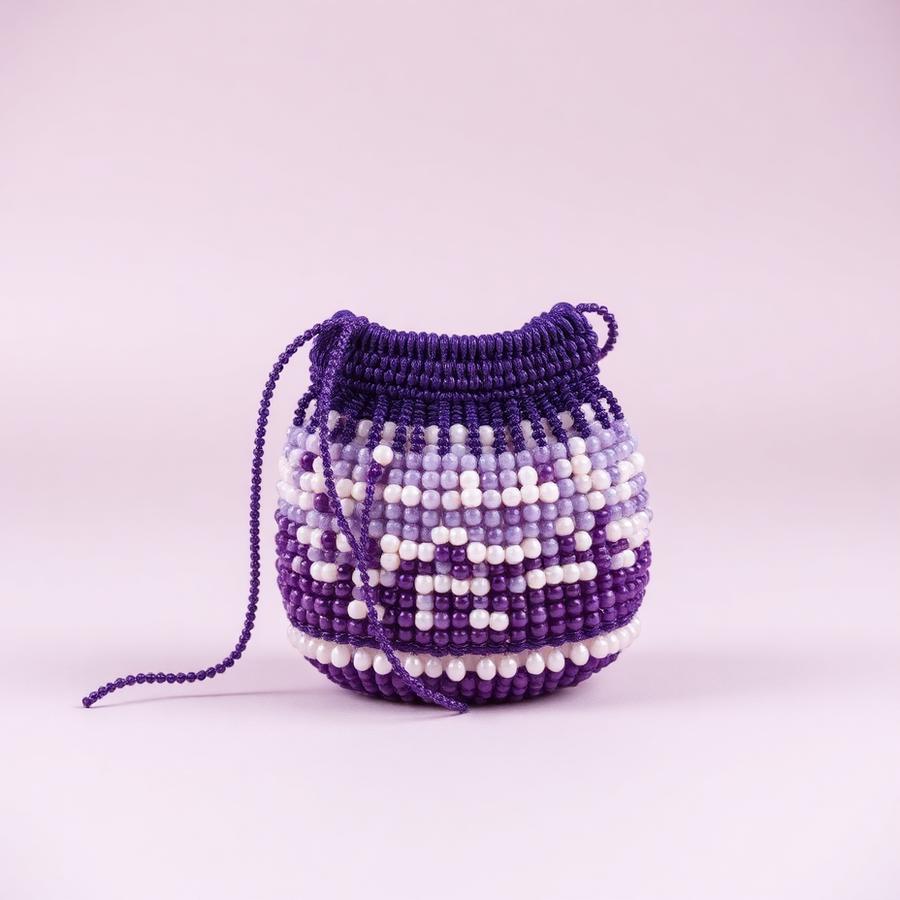 Ombré Cascade Shoulder Bag