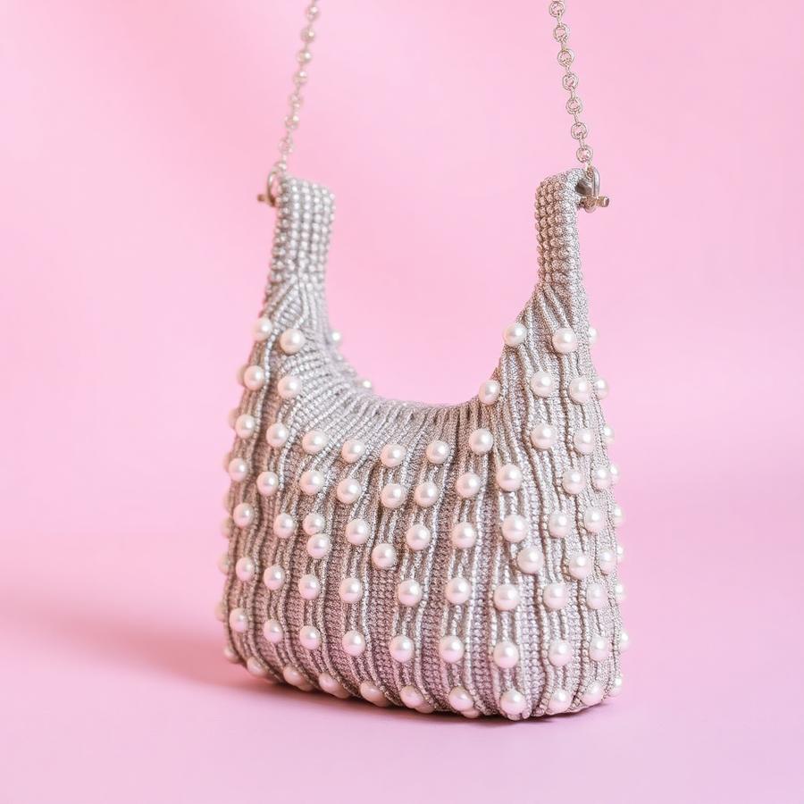 Silver Pearl Shoulder