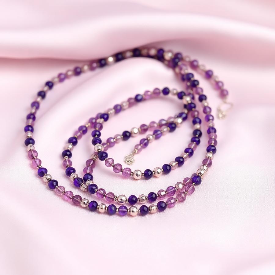 Amethyst Strand Waistbeads